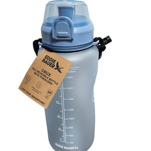 Eddie Bauer 74 oz Water Bottle with Paracord 2.2L Camping Hiking Outdoor Travel